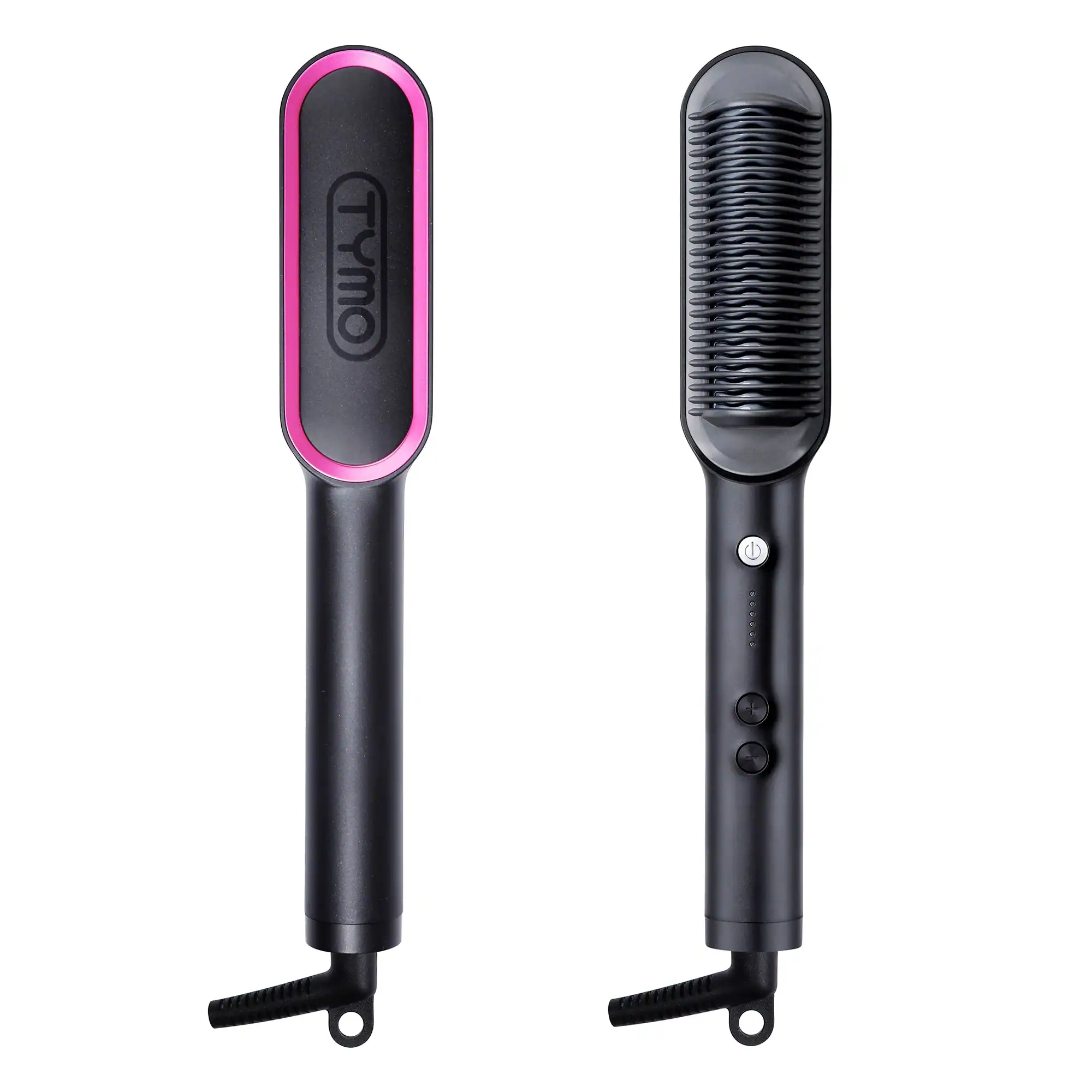 High-quality electric styling brush for hair smoothing and styling, featuring adjustable heat settings and ion technology for shiny, frizz-free hair. Perfect for salon or home use.