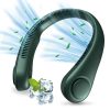 High-tech air purifier headset with filtration for cleaner, fresher air. Ideal for active individuals seeking personal air cleansing for improved health and comfort in everyday life.