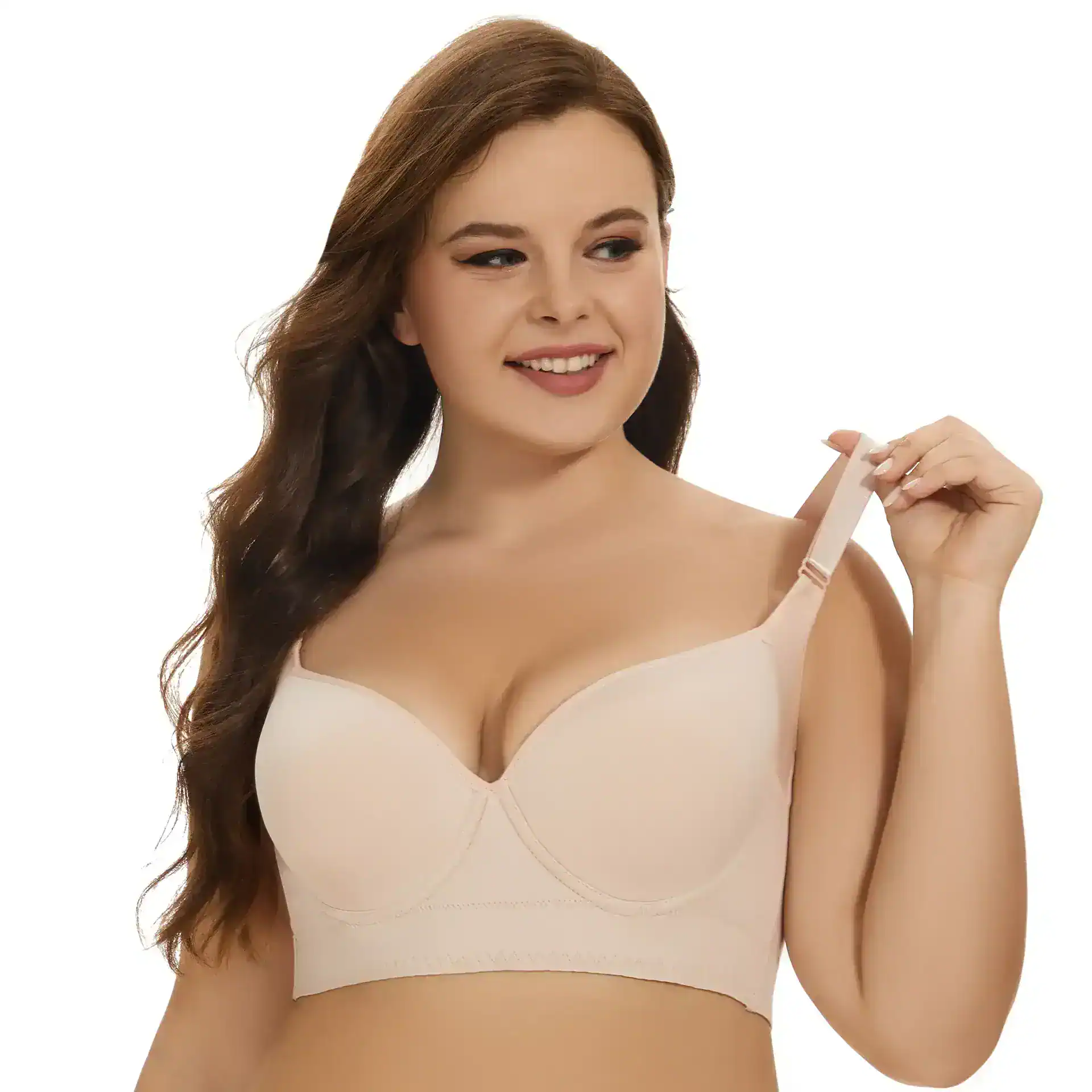 Optimum support, seamless design, comfortable fit, stylish bras for women, plus size lingerie, daily wear bras, supportive undergarments, Monalisa Medical, breast support, women's fashion.