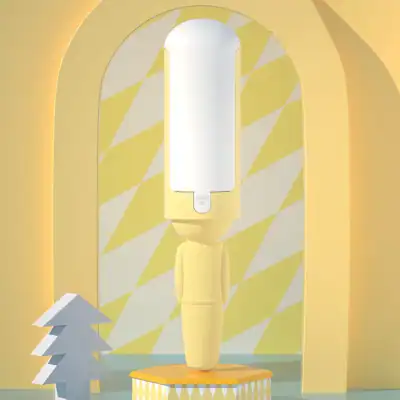 Modern hand sanitizer dispenser for health safety and hygiene.