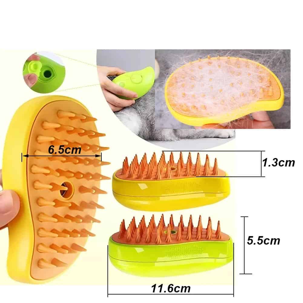 3-in-1 Pet Steam Brush - Image 7