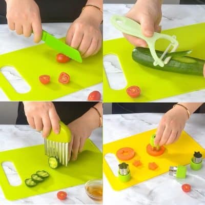 High-quality kitchen tools for slicing and dicing vegetables at Monalisa Store.