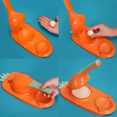 Bright orange contact lens case with glow-in-the-dark feature, portable and easy to use for safe contact lens storage. Perfect for travel and daily eye care routines.