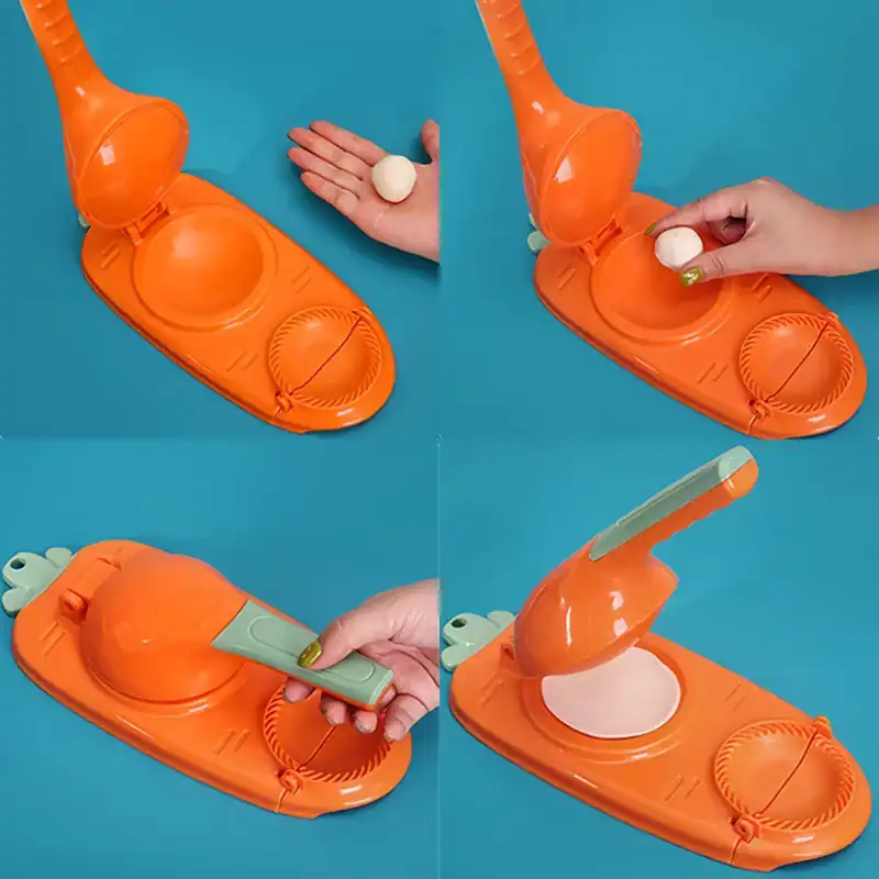 Bright orange contact lens case with glow-in-the-dark feature, portable and easy to use for safe contact lens storage. Perfect for travel and daily eye care routines.