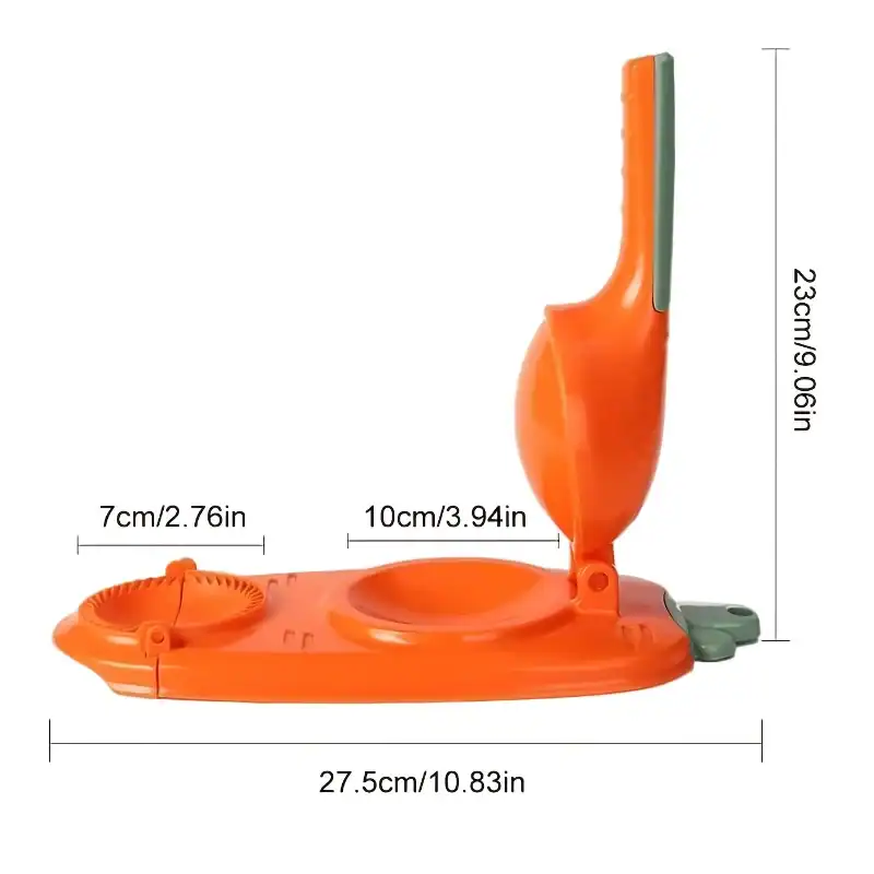 Bright orange optical inspection device for eyewear fitting and adjustments. Accurate, lightweight, and easy to use for opticians. Enhance vision care with professional ophthalmic equipment.