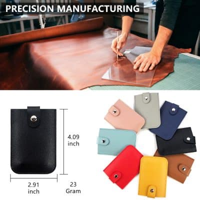 Durable, colorful leather keychains with metal snap closures, perfect for stylish organization and gifting, made from high-quality materials for everyday use.