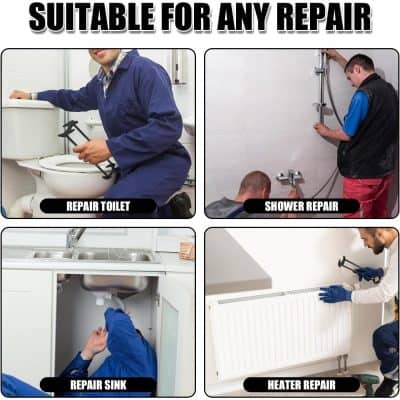 Plumbing repair for toilets, showers, sinks, and radiators.