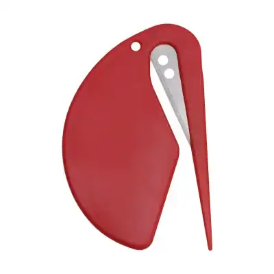 High-quality red monocle repair kit with mini screwdriver and spare screws, ideal for eyeglass and eyewear maintenance, perfect for optical stores and glasses repair.