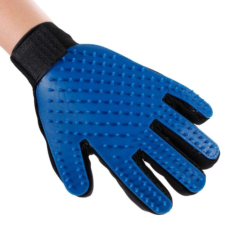 Anti-Slip Grip Gloves with Textured Blue Palm for Enhanced Dexterity and Safety.