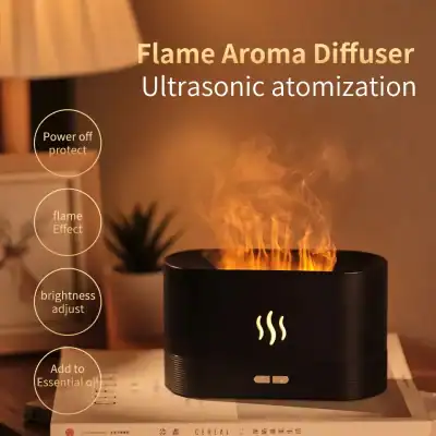 Smart ultrasonic aromatherapy diffuser for relaxing ambiance and essential oils.