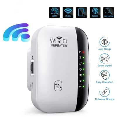 High-performance WiFi signal booster for enhanced internet connectivity at Monalisa Medical Store. Easy setup, long range, and super signal strength for optimal online experience.