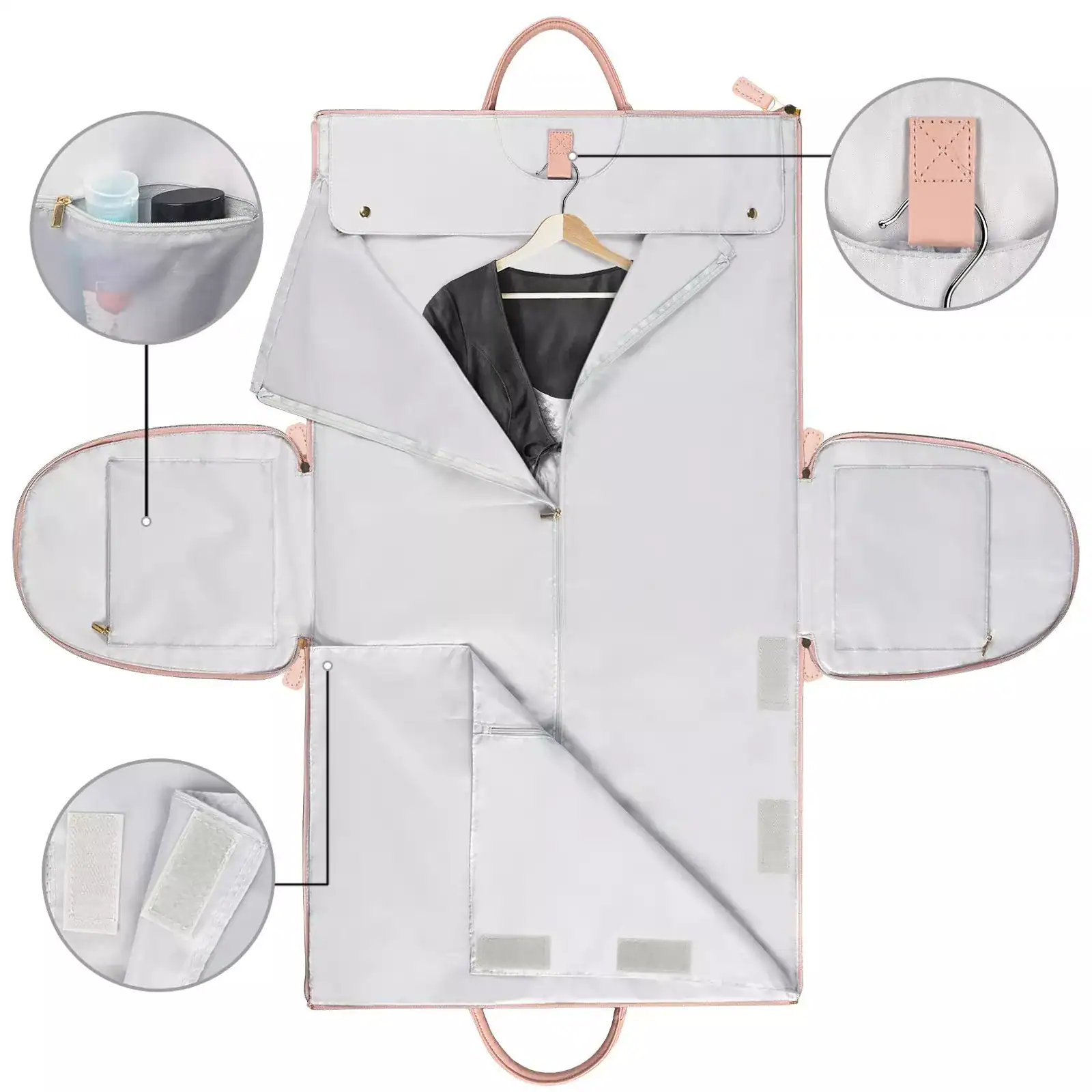 Portable medical storage and accessories organizer for eye care and optical supplies.