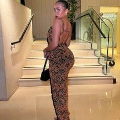 Fashionable woman in animal print dress at Monalisa Medical Store, showcasing trendy and stylish clothing options for women. Perfect for fashion-conscious shoppers seeking the latest trends.