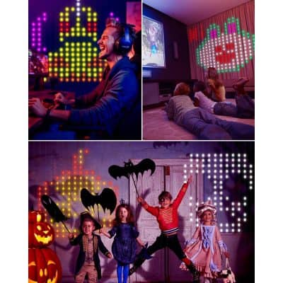 High-quality LED light installation perfect for entertainment, parties, and events at Monalisa Medical Store.