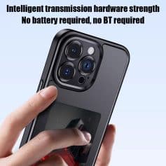 High-quality smartphone with multiple camera lenses, ideal for opt and transmission tech enthusiasts seeking innovative optics solutions.