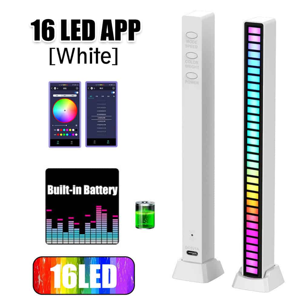 16 LED APP - WHITE