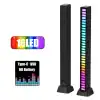 Vibrant LED light tower featuring 16 RGB LEDs, customizable color lighting, and music synchronization, ideal for home, parties, and events. USB powered with no batteries needed for easy setup.