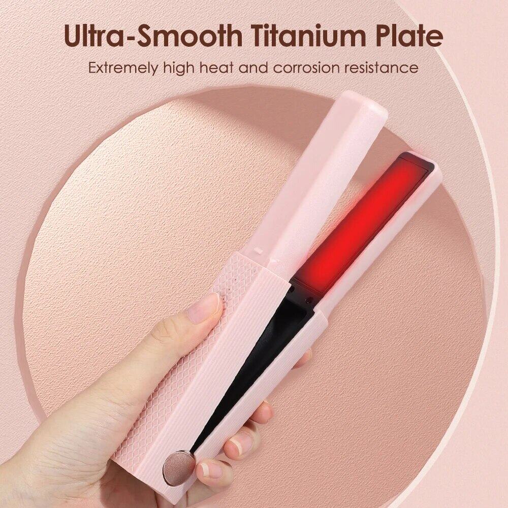 High heat resistant titanium eye care plate with sleek design, ideal for eye treatment, facial therapy, and beauty routines. Compact and easy to use.
