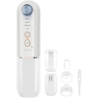 Efficient LED teeth whitening kit with multiple light settings and accessories for professional dental whitening at home. Achieve a brighter smile easily.