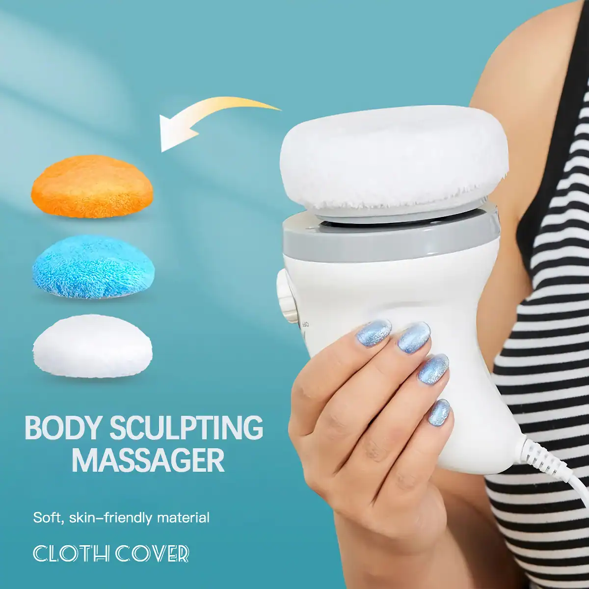 Body sculpting massage machine with ergonomic design, perfect for at-home or professional use.