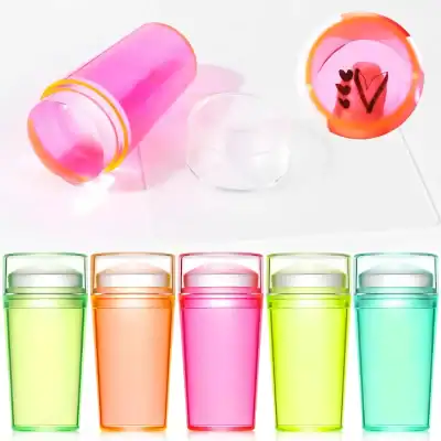 Bright, multi-color portable pill organizer with secure lid for medication storage. Perfect for travel and daily use, ensuring easy access to pills in eye-catching shades.