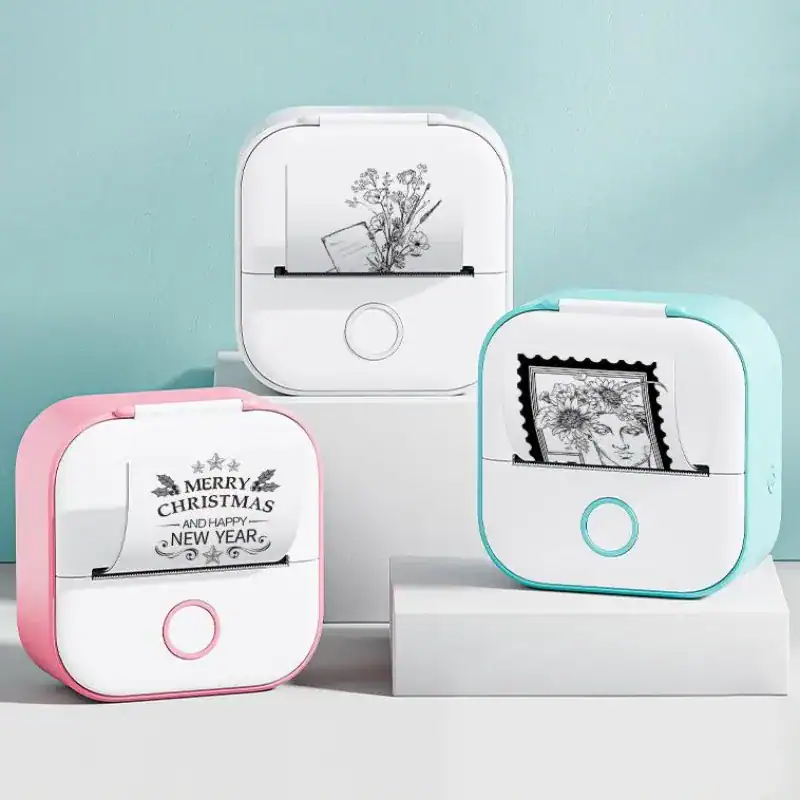 Compact photo printer for creating personalized gifts, crafts, and memories. Perfect for printing photos directly from mobile devices with ease and convenience.