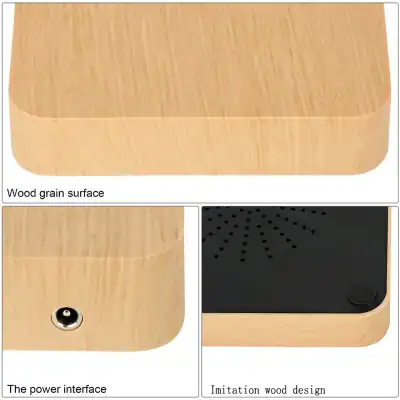 Stylish wood grain surface with modern design for skincare therapy.