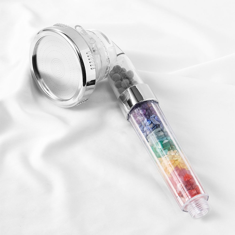 7 Chakra Crystal Gravels SPA Shower Head - Image 3