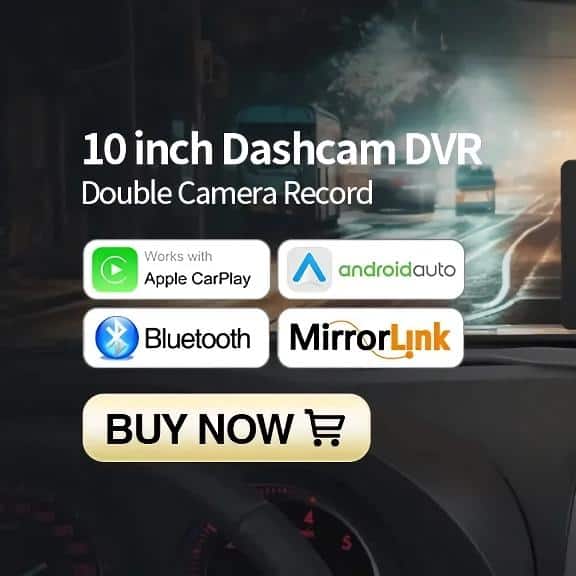 Universal 7" Touch Screen Multimedia Video Player with Wireless CarPlay & Android Auto - Image 8