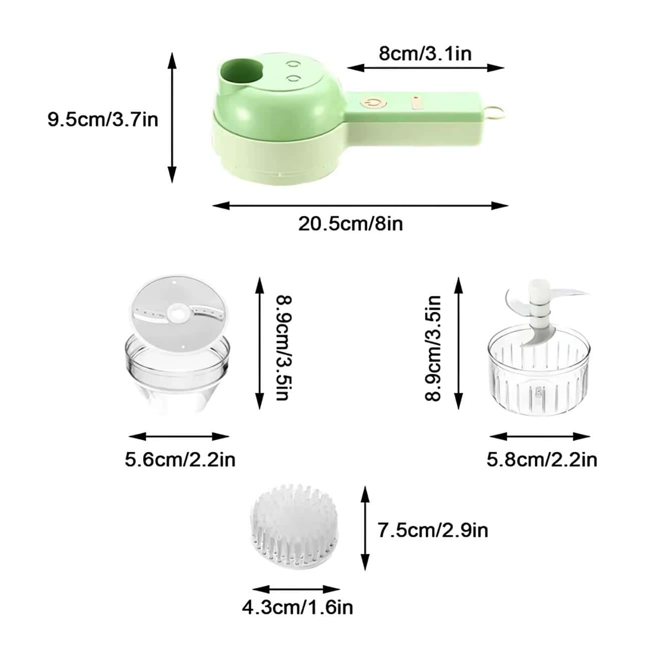 4-in-1 Wireless Electric Kitchen Assistant - Image 9