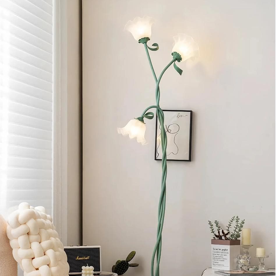 Luxury Nordic Flower Floor Lamp - Image 3