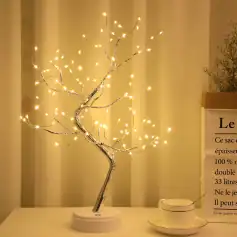 Alternative view of 108 LED Fairy Light Spirit Bonsai Tree Night Lamp