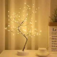 108 LED Fairy Light Spirit Bonsai Tree Night Lamp