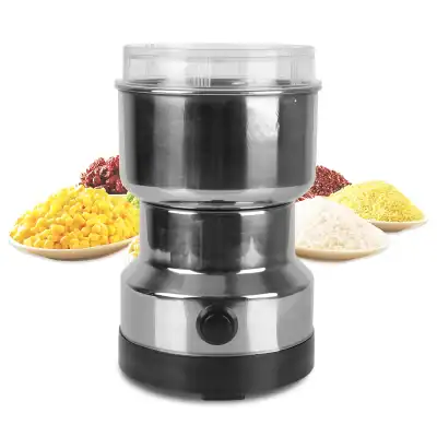 Electric Coffee and Spice Grinder - Multifunctional Kitchen Machine for Nuts, Beans, and Grains
