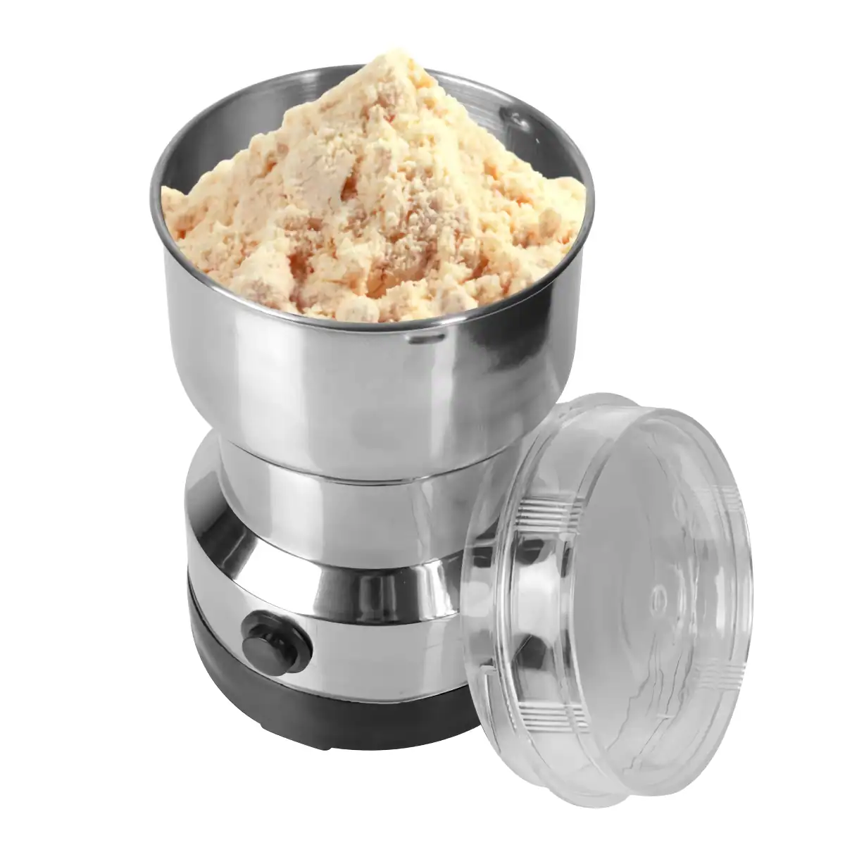 Electric Coffee and Spice Grinder - Multifunctional Kitchen Machine for Nuts, Beans, and Grains - Image 9
