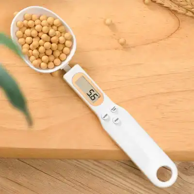 Portable Spoon Scale: Precise Digital Kitchen Measuring Tool