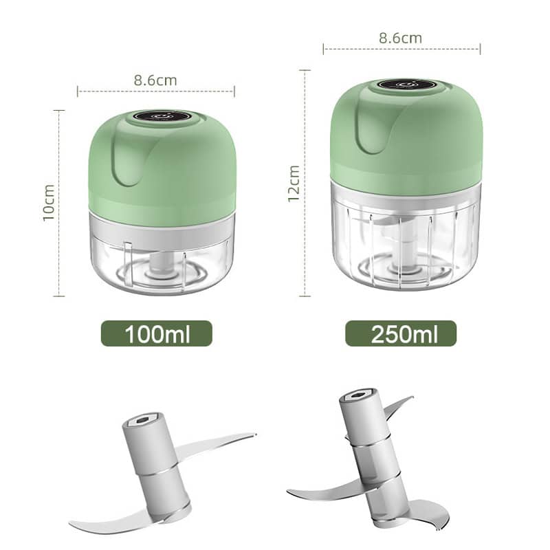 USB Rechargeable Mini Electric Garlic and Food Chopper - Image 6