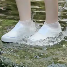 Waterproof shoe covers ideal for medical, laboratory, and cleaning environments to prevent contamination and ensure safety.