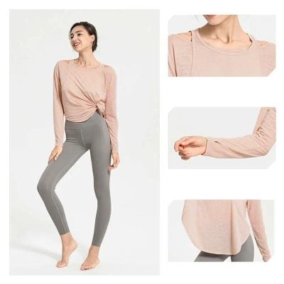 High-quality women's yoga clothing for comfort and flexibility.