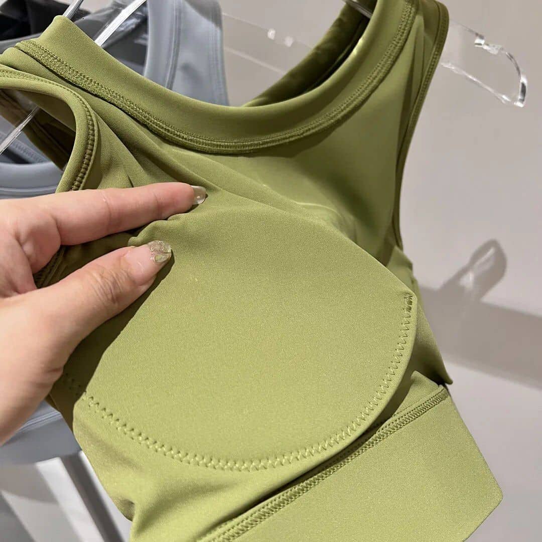 Comfortable lime green athleisure clothing for women.
