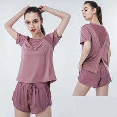 Comfortable pink sleepwear for women with stylish design, perfect for casual wear, lounging, or sleep. Made from soft, breathable fabric, ideal for relaxed everyday comfort.
