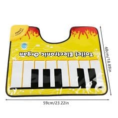 Electronics toy keyboard for children learning.