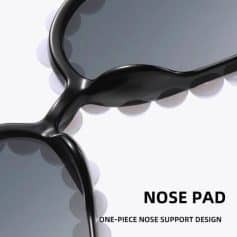 High-quality black sunglasses with tinted lenses and a sleek design, perfect for everyday wear and UV protection at Monalisa Store.