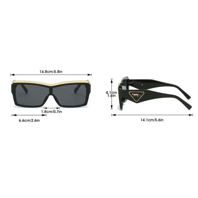 High-quality black sunglasses with UV protection, featuring a stylish design and durable frame. Perfect for UV protection and enhancing your fashion statement.