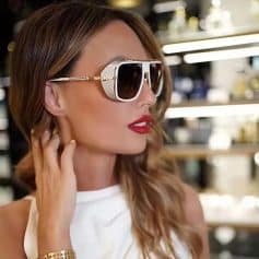 High-end luxury designer sunglasses for women at Monalisa Store, stylish eyewear with exceptional comfort and UV protection, perfect for fashion-conscious shoppers.