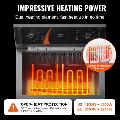 Efficient dual heating equipment with double temperature detectors for medical and aesthetic heating needs, offering rapid, safe, and reliable performance at Monalisa Store.