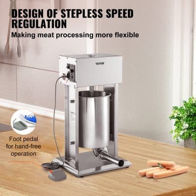 Versatile meat grinder for food processing at Monalisa Medical store. Durable stainless steel, foot pedal operation, ideal for professional kitchens and meat industries.