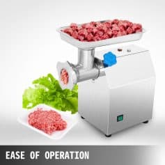 High-quality meat grinder machine for home or commercial use.