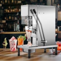 High-quality commercial ice cream machine ideal for dessert shops, cafes, and ice cream parlors. Produces creamy, delicious ice cream efficiently with easy操作.