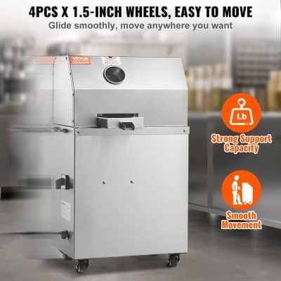 4-piece 1.5-inch wheels provide smooth mobility for medical carts with strong support capacity and easy maneuverability.